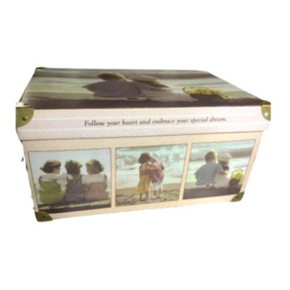 Gail Goodwin 'By The Seashore Beach' Canvas Art storage box